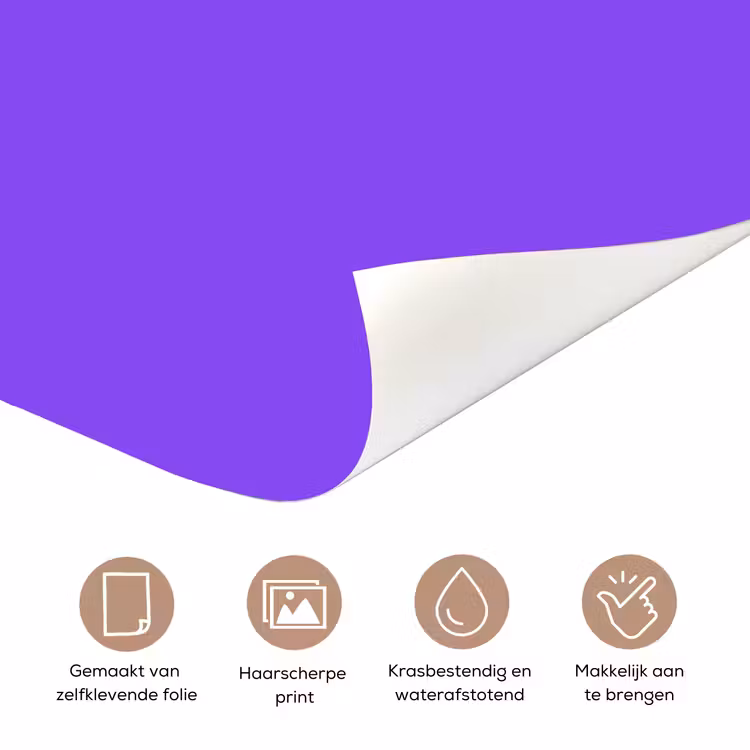 Vivid - Violet - Paars deurposter klein 289 -closeup_NL