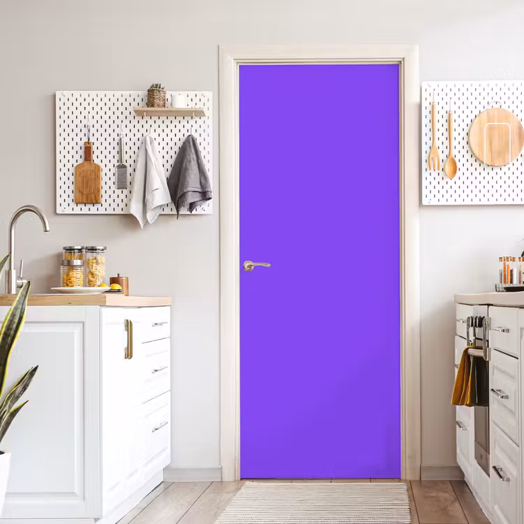 Vivid - Violet - Paars deurposter klein 289 -sfeer5