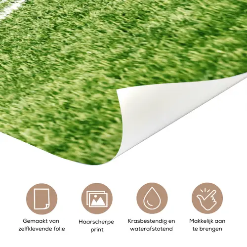 Voetbal - Stadion - Bal - Jongens deurposter klein -closeup_NL