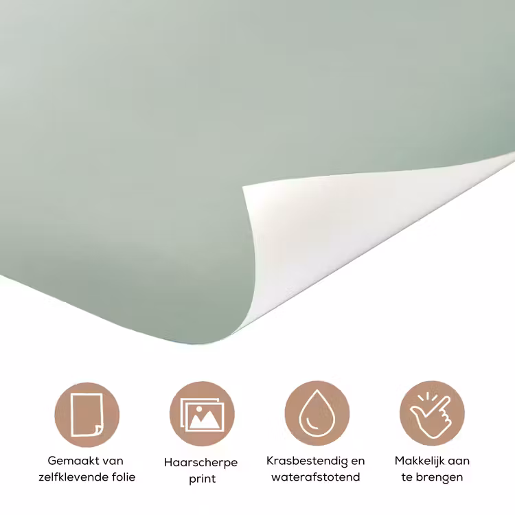 Vogel - Vlucht - Natuur - Minimalistisch deurposter klein -closeup_NL