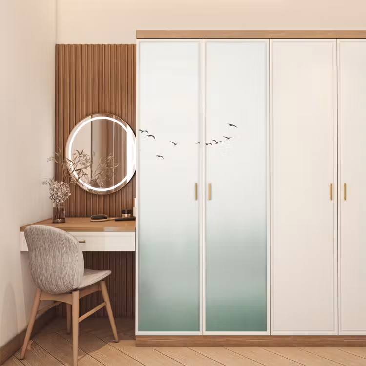 Vogel - Vlucht - Natuur - Minimalistisch deurposter klein -sfeer3