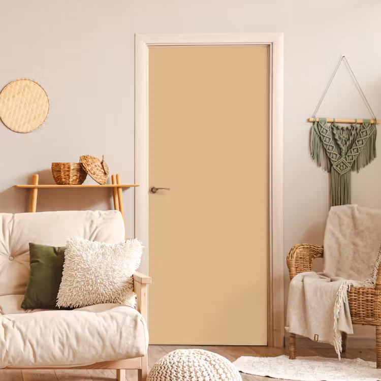 Warm - Sand - Nude deurposter klein 289 -sfeer2