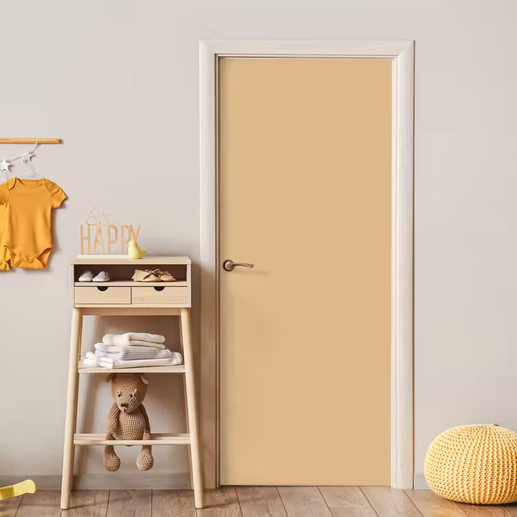Warm - Sand - Nude deurposter klein 289 -sfeer4