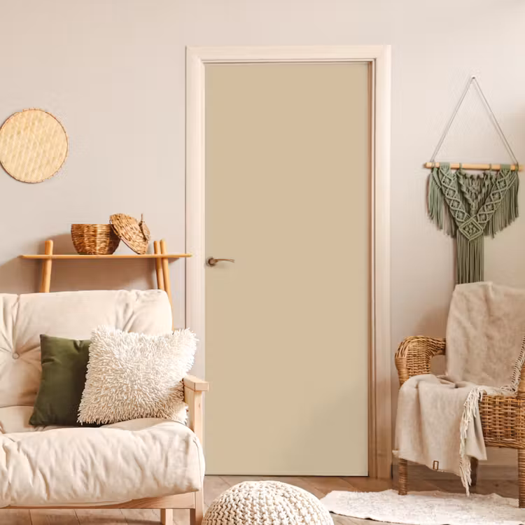 Warm - Sand - Nude deurposter klein 289 -sfeer2