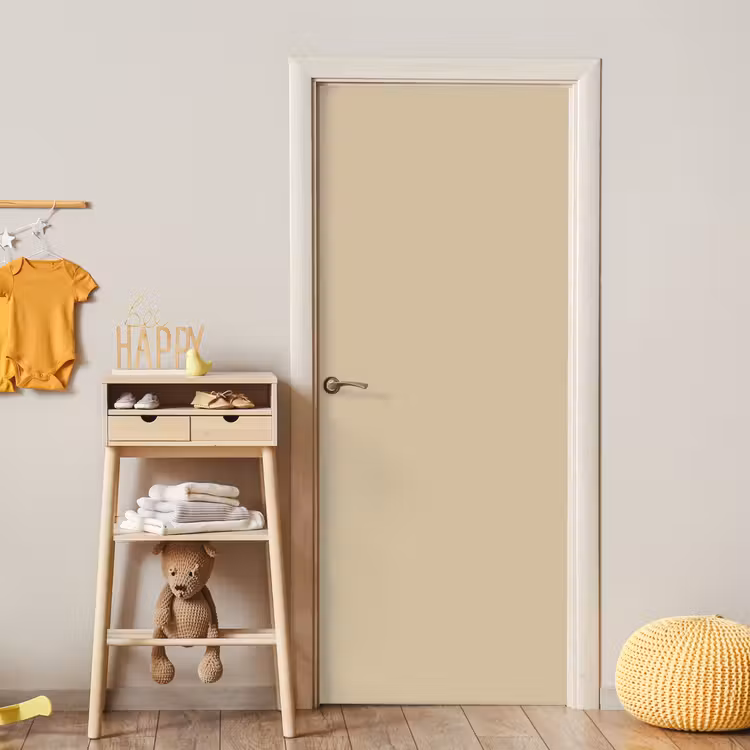 Warm - Sand - Nude deurposter klein 289 -sfeer4
