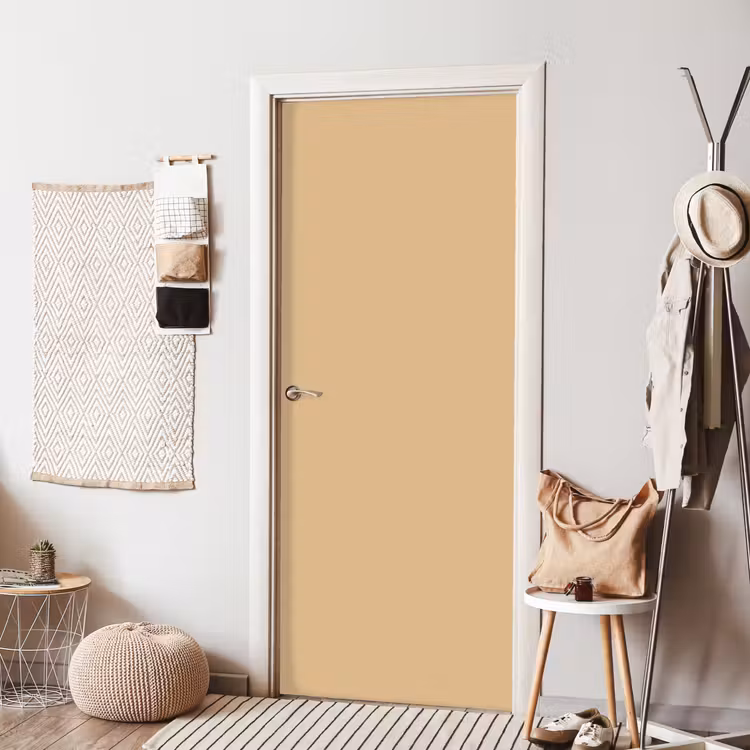 Warm - Sand - Nude deurposter klein 289 -sfeer6