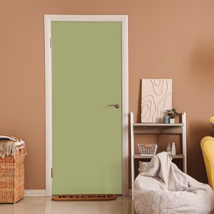 Whispering - Sage - Groen deurposter klein 289 -sfeer1