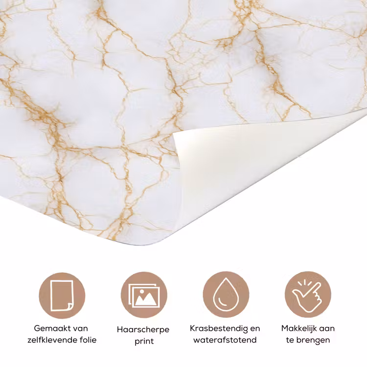 Wit - Goud - Marmer - Aders deurposter klein 289 -closeup_NL