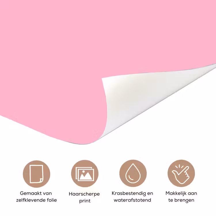 Yes fun - Groen - Roze deurposter klein -closeup_NL