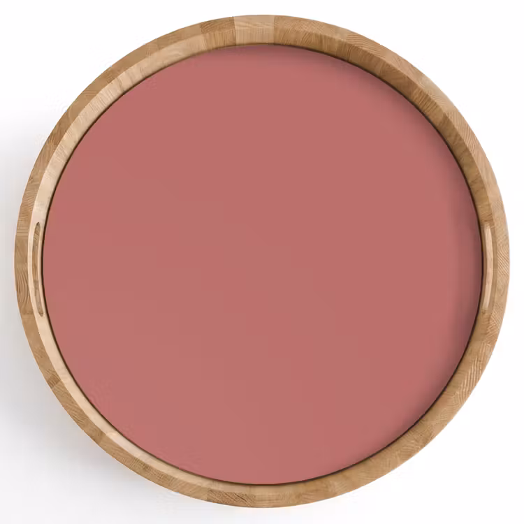 Ancient - Rose - Roze Dienblad Rond middel 914 -z3d_shopping