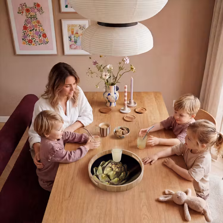 Dienblad - Artichok - Eten - Klassiek - Artichok - Eten - Klassiek Dienblad Rond middel