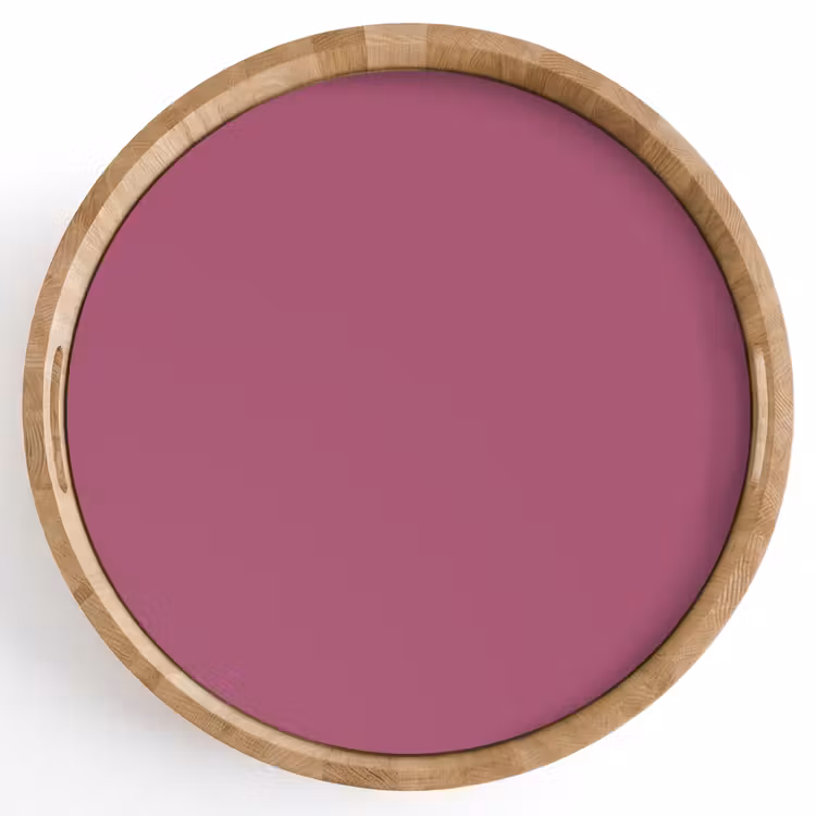 Berry - Roze -Pink Dienblad Rond middel 914 -z3d_shopping