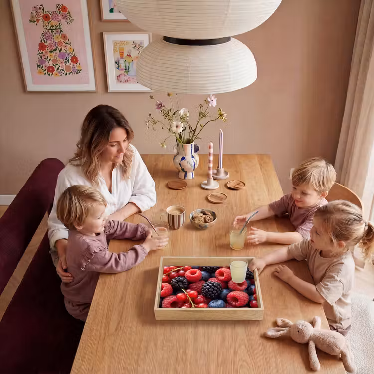 Bessen - Mix - Vers - Eten - Kleurrijk Dienblad Rechthoek middel -sfeer4