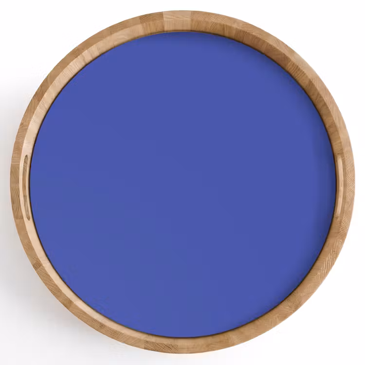 Chinese - Blue - Blauw Dienblad Rond middel 914 -z3d_shopping