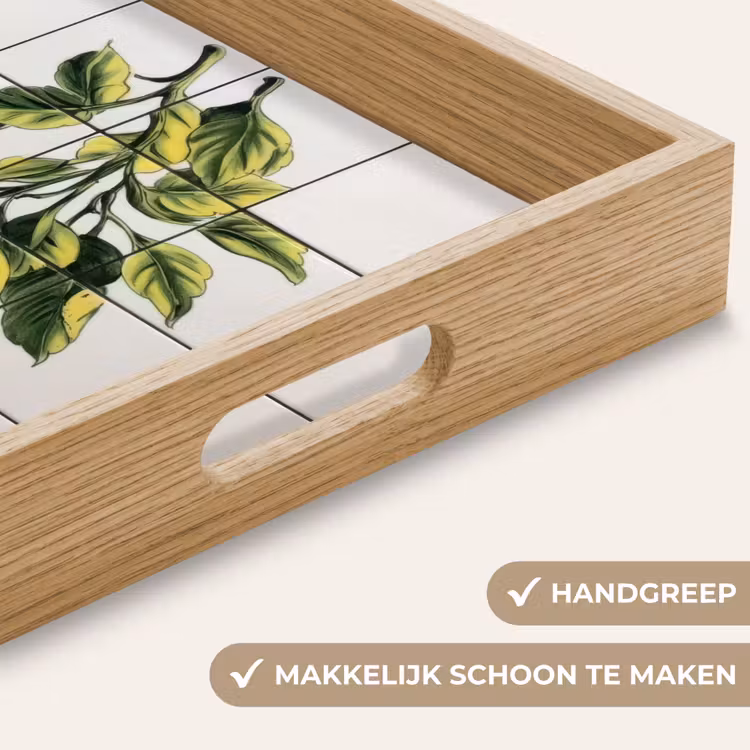 Citroen - Decoratie - Keramiek - Takken Dienblad Rechthoek middel -USP_HandgreepNL