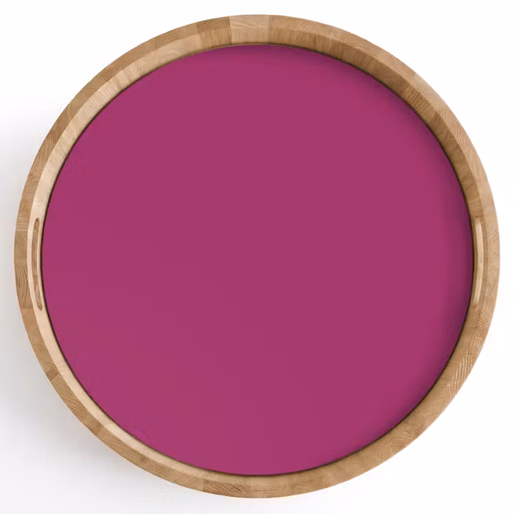 Deep - Magenta - Paars Dienblad Rond middel 914 -z3d_shopping
