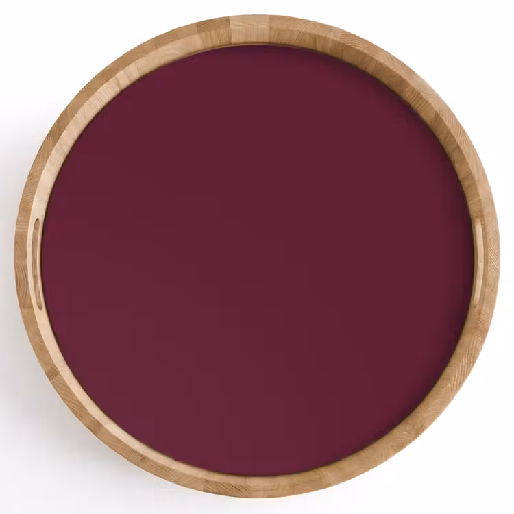 Deep - Plum - Paars Dienblad Rond middel 914 -z3d_shopping