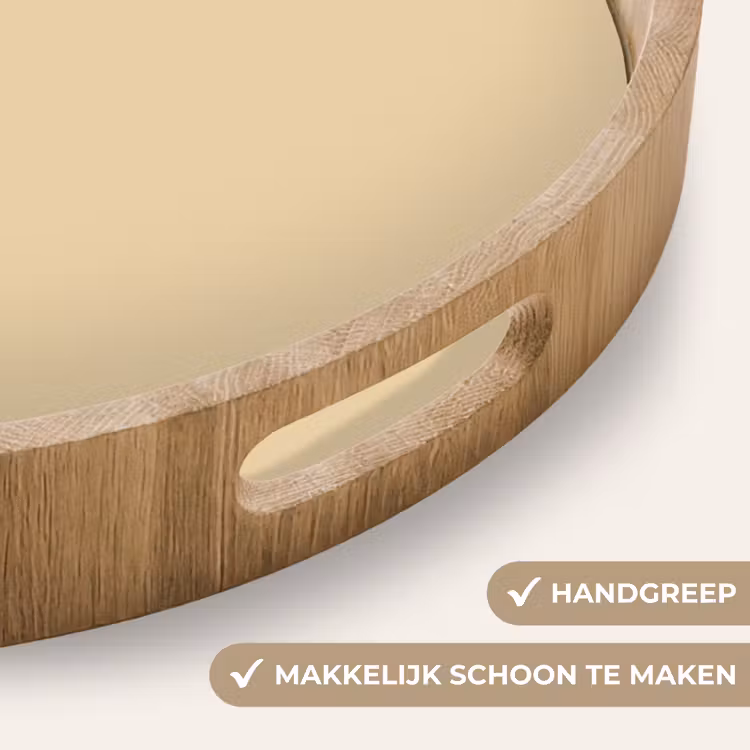 Desert - Sand - Nude Dienblad Rond middel 914 -USP_HandgreepNL