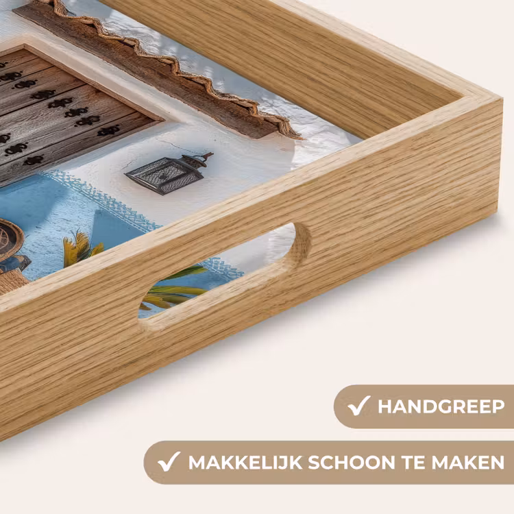 Deur - Manden - Planten Dienblad Rechthoek middel -USP_HandgreepNL