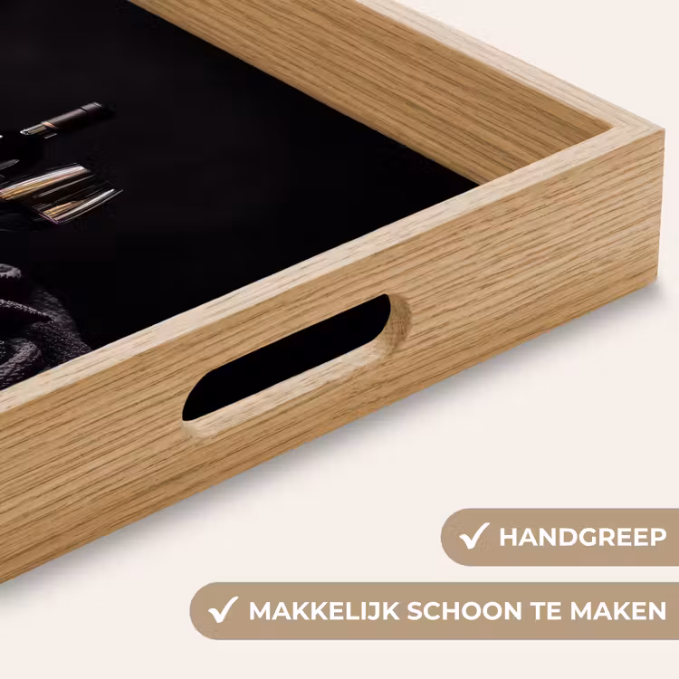 Druiven - Wijn - Rood - Tafel Dienblad Rechthoek middel -USP_HandgreepNL