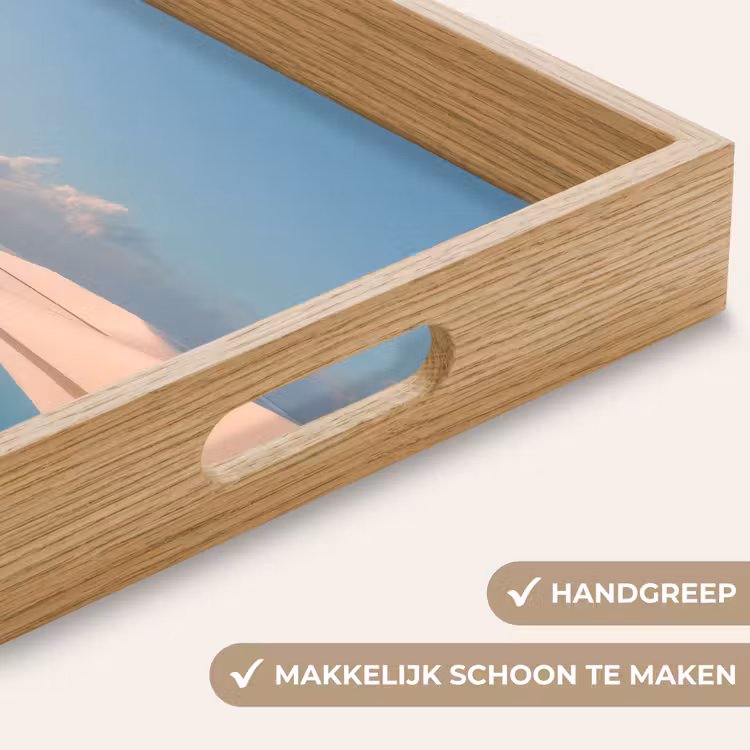 Duinen - Waterplas - Oneindige rust Dienblad Rechthoek middel -USP_HandgreepNL