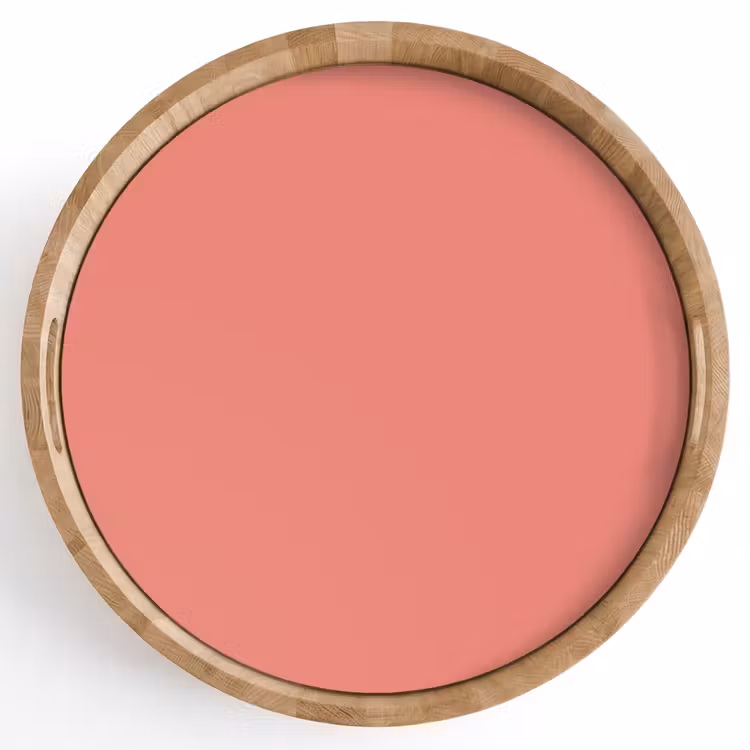 Dusty - Peach - Koraal Dienblad Rond middel 914 -z3d_shopping