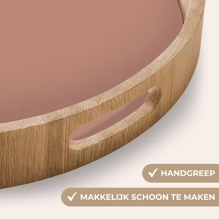 Earthy - Blusher - Roze Dienblad Rond middel 914 -USP_HandgreepNL