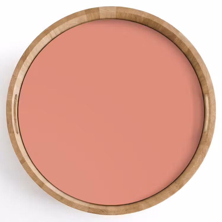 Earthy - Rose - Koraal Dienblad Rond middel 914 -z3d_shopping