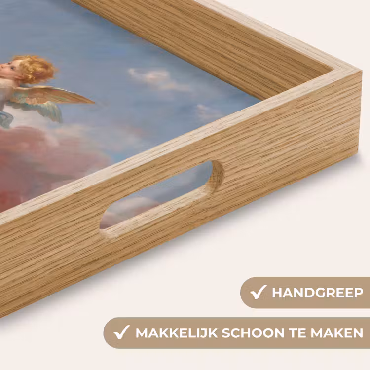 Engel - Pijl en boog - Mythologie - Klassiek Dienblad Rechthoek middel -USP_HandgreepNL