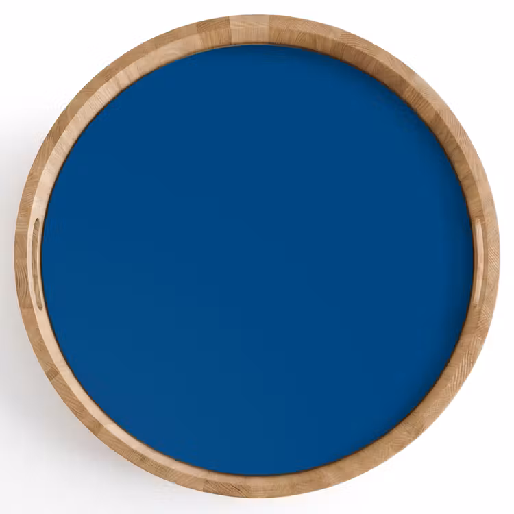 Free - Groove - Blauw Dienblad Rond middel 914 -z3d_shopping
