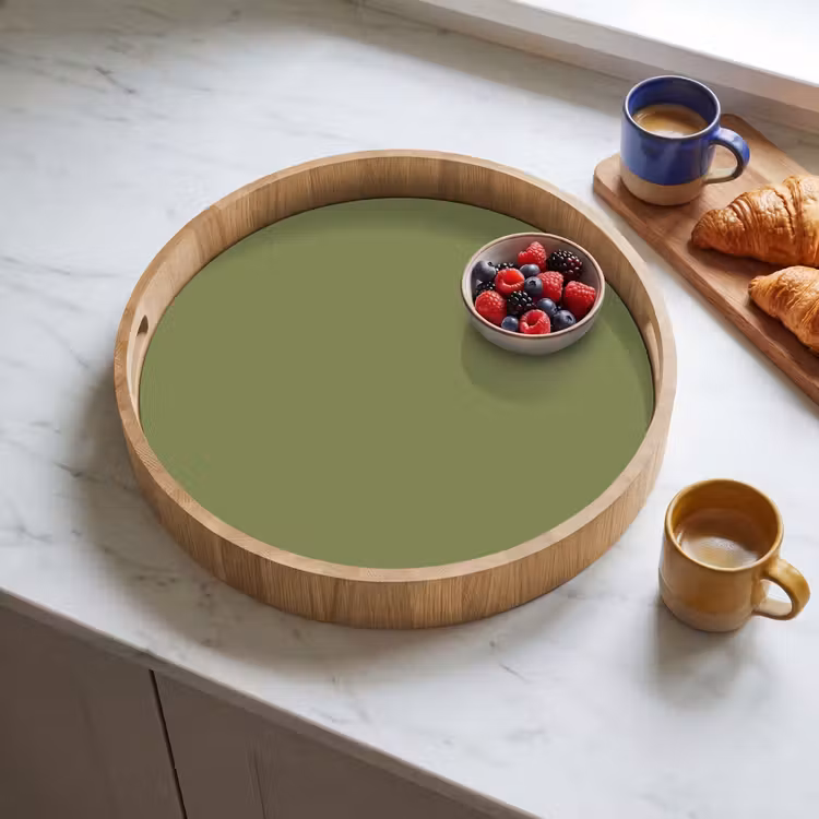 Herbal - Matcha - Groen Dienblad Rond middel 914 -sfeer2