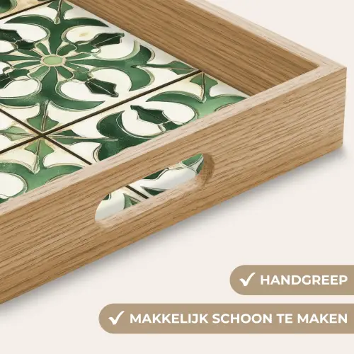 Interieur - Keramiek - Decoratie - Spaans Dienblad Rechthoek middel -USP_HandgreepNL