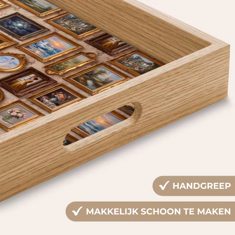 Interieur - Kunst - Collectie - Klassiek - Goud Dienblad Rechthoek middel -USP_HandgreepNL