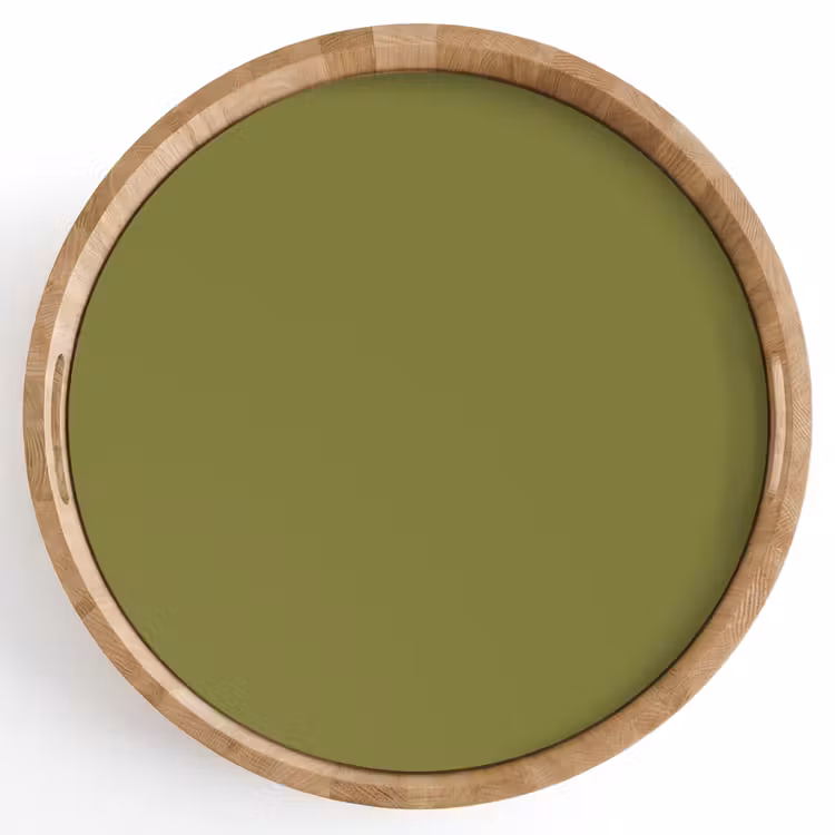 Juniper - Groen - Organisch Dienblad Rond middel 914 -z3d_shopping