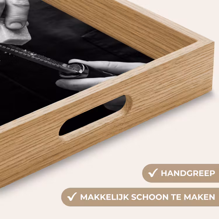 Kaas - Pasta - Rasp Dienblad Rechthoek middel -USP_HandgreepNL