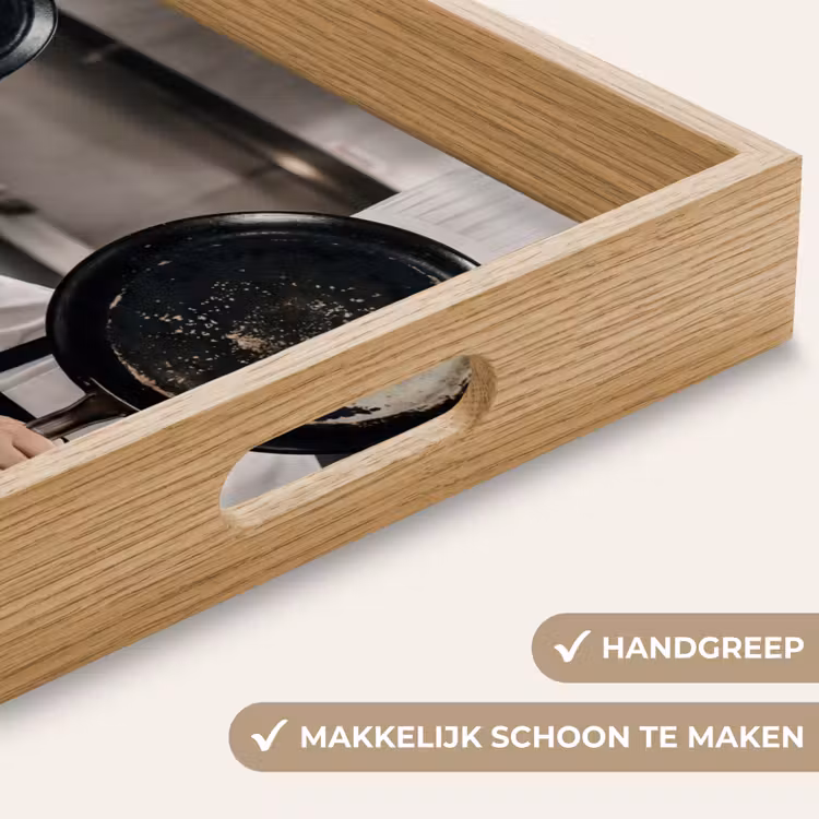 Koks - Koekenpannen - Keuken Dienblad Rechthoek middel -USP_HandgreepNL