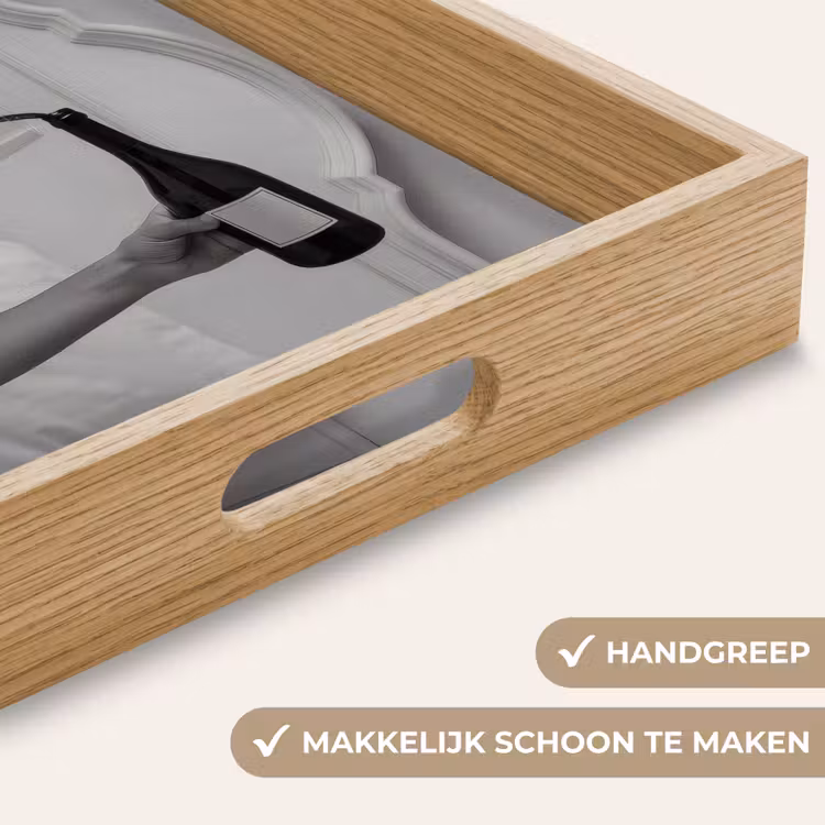 Lakens - Armen - Wijn - Glas Dienblad Rechthoek middel -USP_HandgreepNL