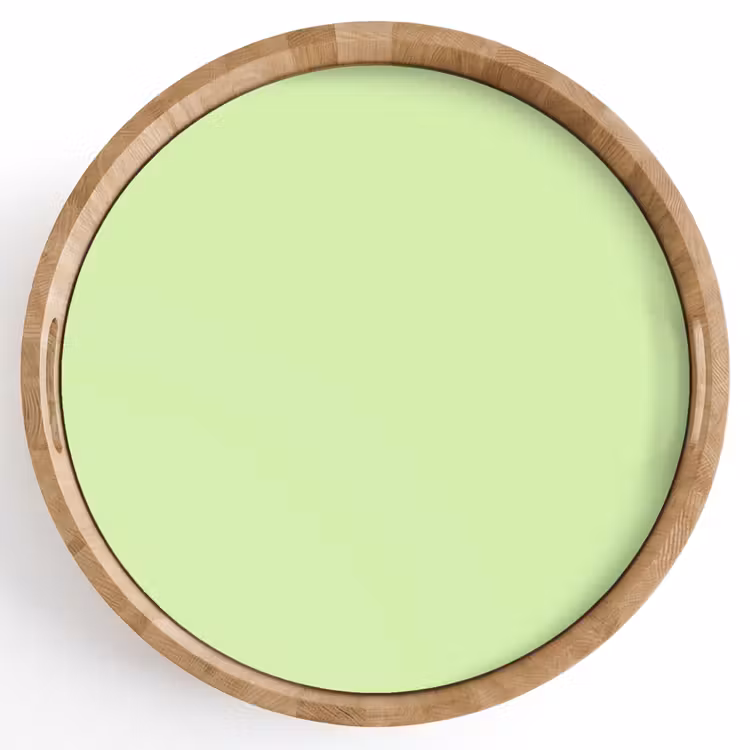 Light - Lime - Groen Dienblad Rond middel 914 -z3d_shopping