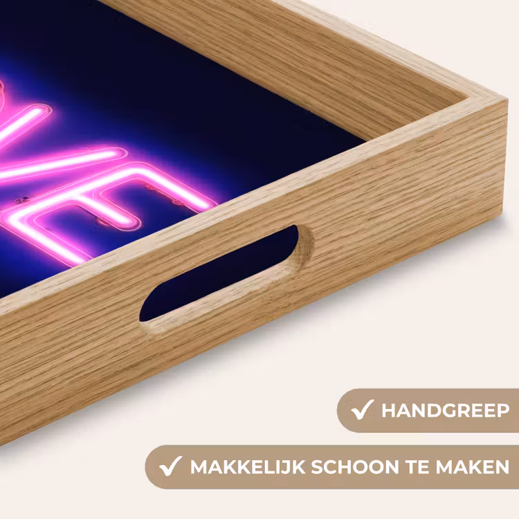 Neon - Love - Valentijn Dienblad Rechthoek middel -USP_HandgreepNL
