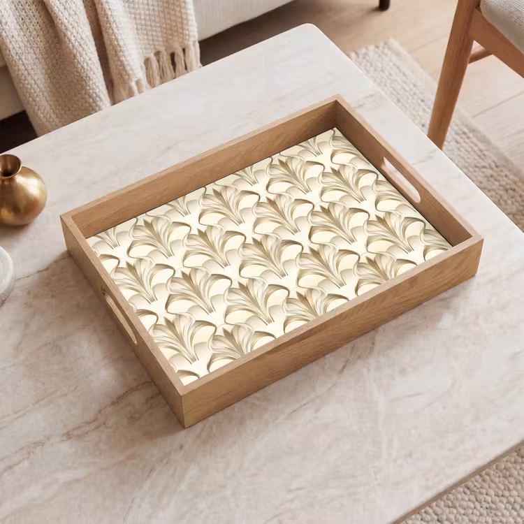 Ornament - Barok - Goud Dienblad Rechthoek middel 911 -sfeer1