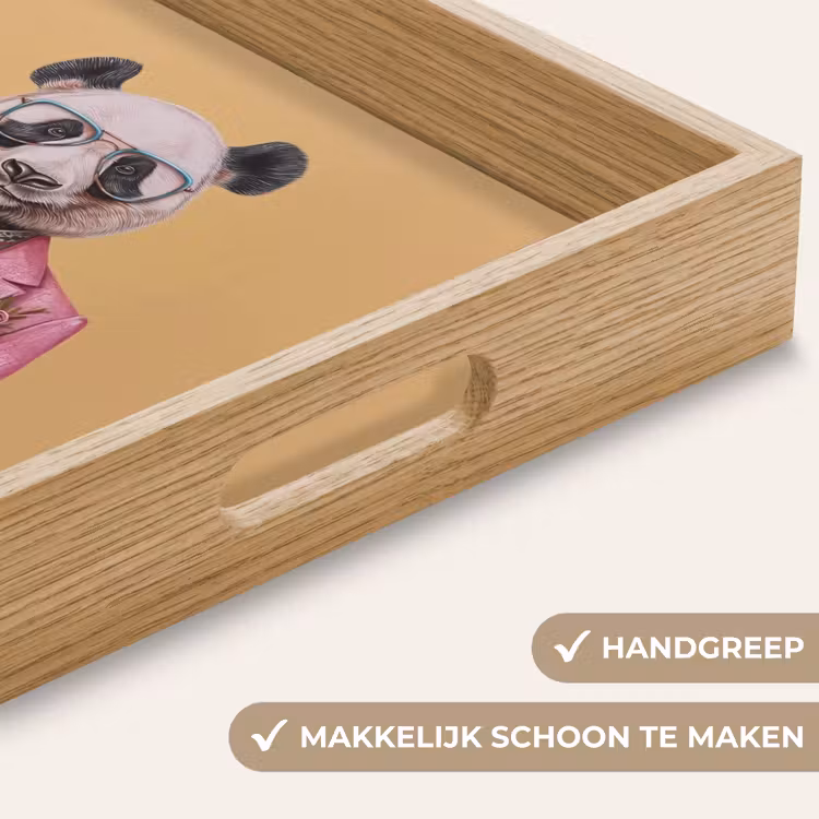 Panda - Pak - Zonnebril - Blauw Dienblad Rechthoek middel -USP_HandgreepNL