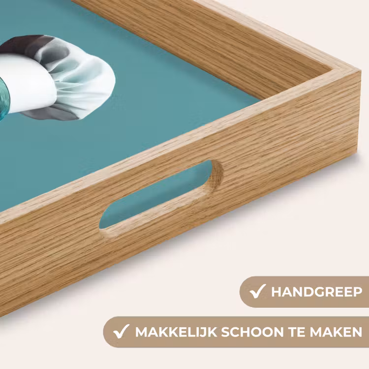 Parkiet - Vogel - Koksmuts - Cute Dienblad Rechthoek middel -USP_HandgreepNL