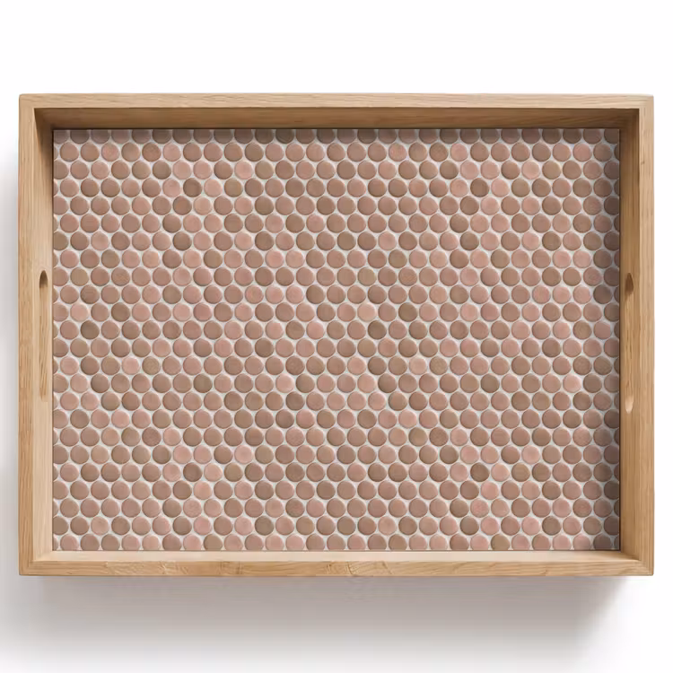 Penny - Mozaïek - Oudroze - Terracotta Dienblad Rechthoek middel 911 -z3d_shopping