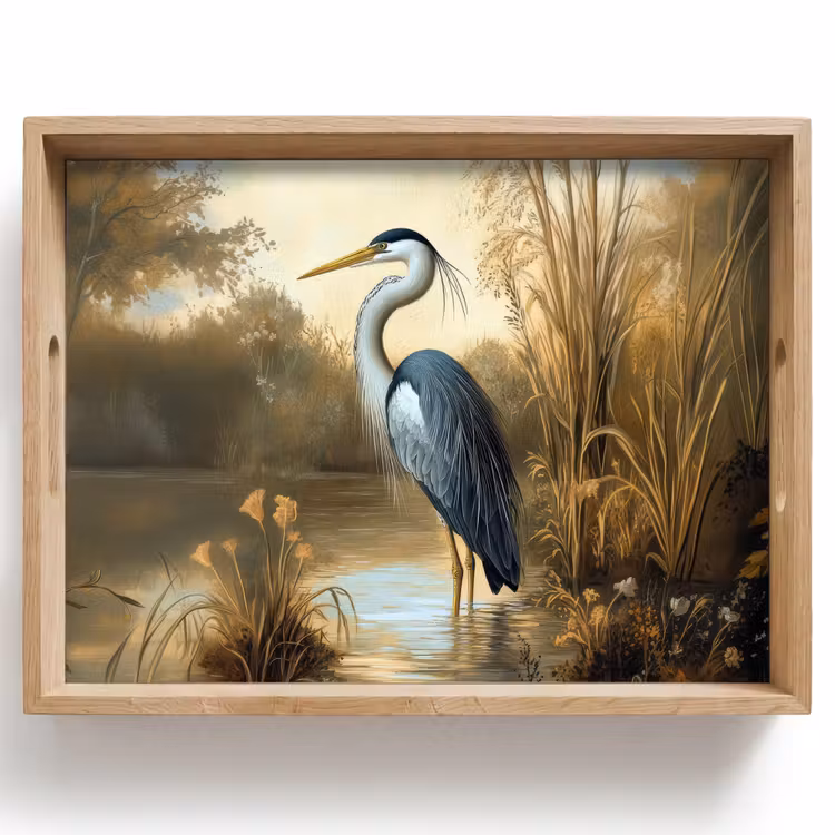 Reiger - Water - Planten Dienblad Rechthoek middel -z3d_shopping