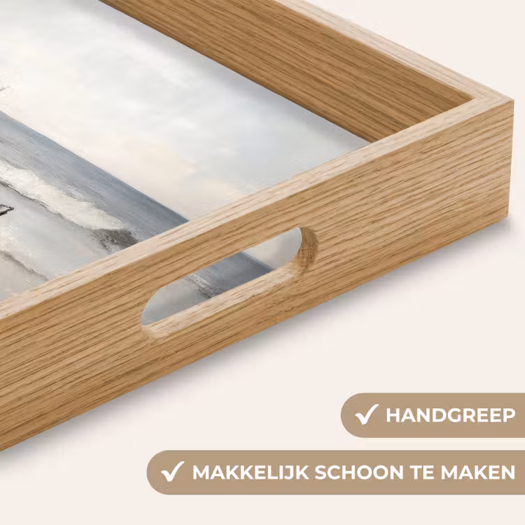 Roeiboot - Zee - Horizon Dienblad Rechthoek middel -USP_HandgreepNL