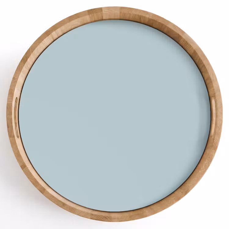 Slate - Blue - Blauw Dienblad Rond middel 914 -z3d_shopping