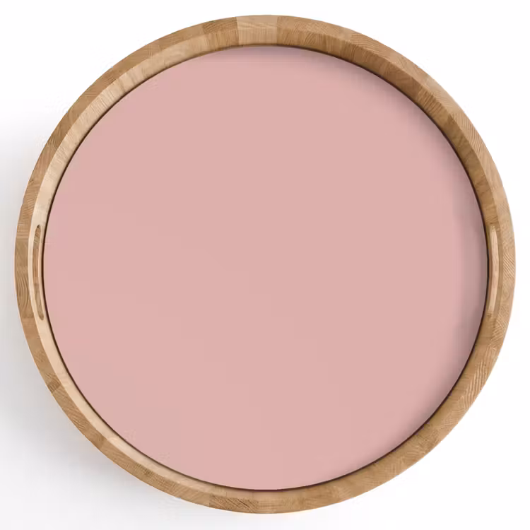 Soft - Blush - Roze Dienblad Rond middel 914 -z3d_shopping