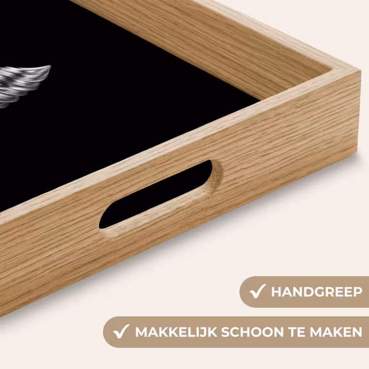 Softijs - Realistisch - Futuristisch Dienblad Rechthoek middel -USP_HandgreepNL