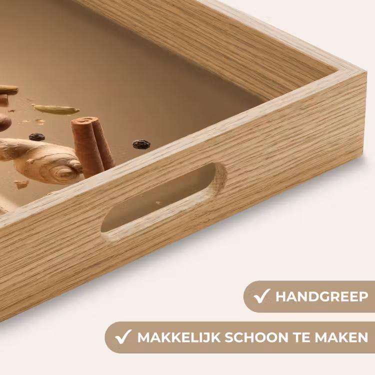 Specerijen - Zweven dynamisch - Geurassociaties Dienblad Rechthoek middel -USP_HandgreepNL