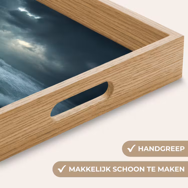 Steiger - Storm - Golven Dienblad Rechthoek middel -USP_HandgreepNL